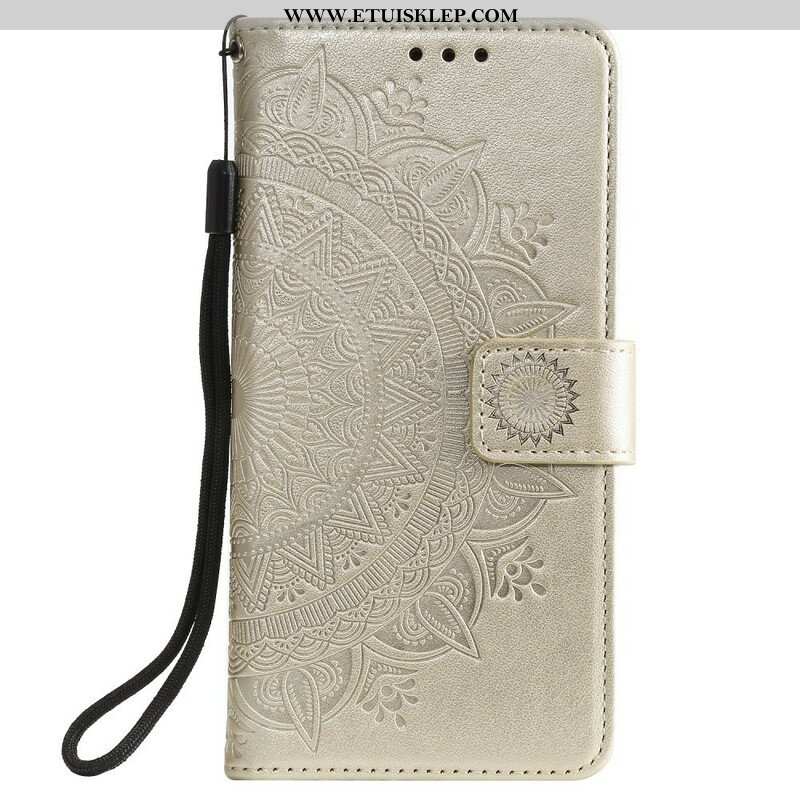 Etui Folio do Samsung Galaxy A42 5G Mandala Słońca